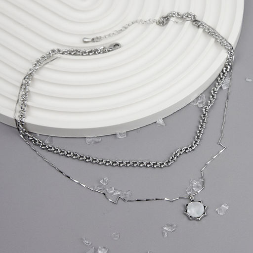 Колье Арт. 3V-5749-W - MyGemma фото 2