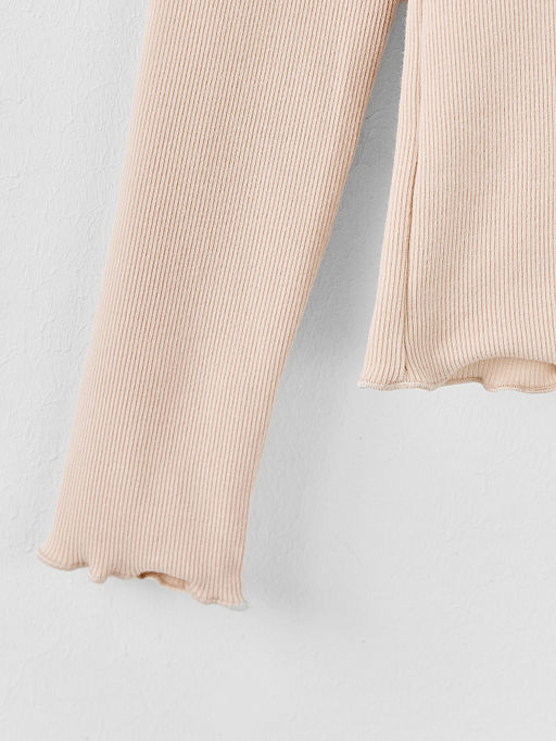 Лонгслив для девочек с декоративным кружевом - Mark formelle фото 5