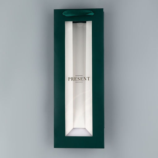 Пакет под бутылку Present, 36 х 13 х 10 см - Дарите счастье фото 7