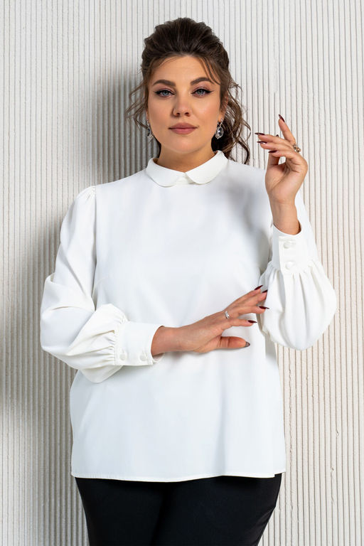 Блуза Aira Style 24-053 молочный