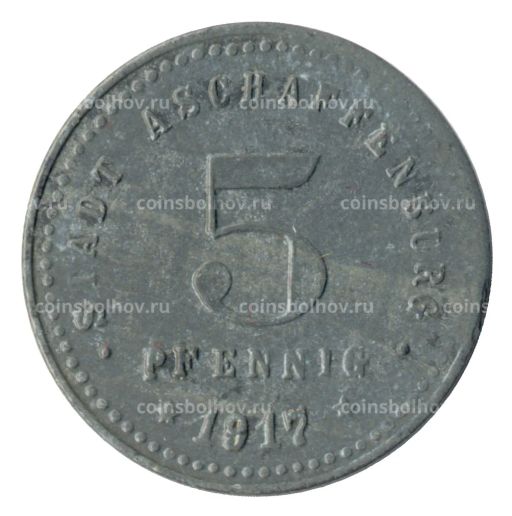 5 пфеннигов 1917 года Германия  Нотгельд (Ашаффенбург)
