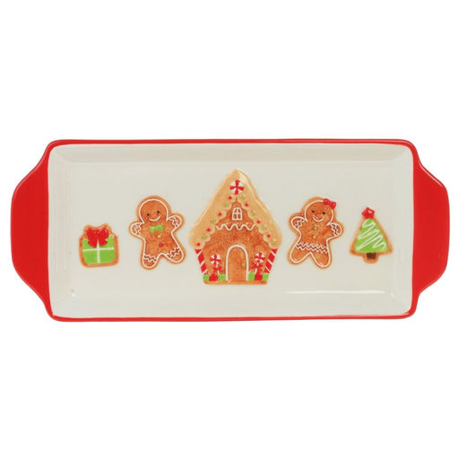 Тарелка, L35 W14,5 H2,5 см