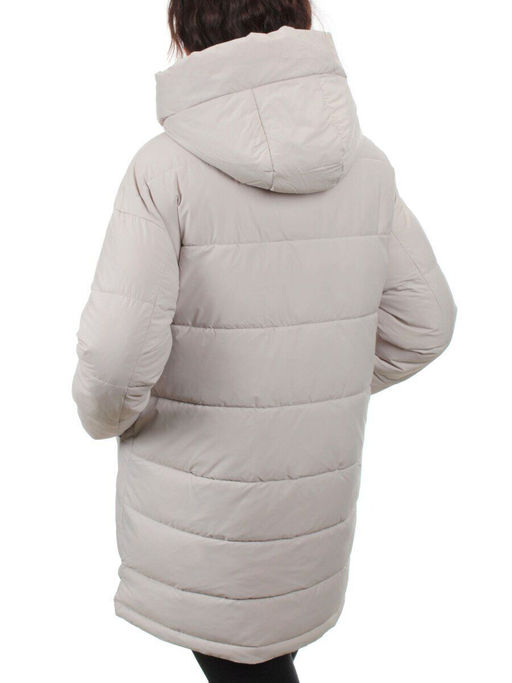 3335 LT. BEIGE Куртка зимняя облегченная женская (150 гр. холлофайбер)