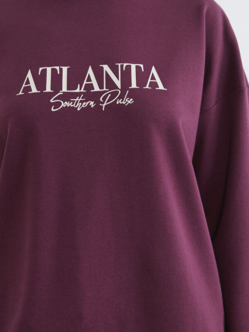 Atlanta Bask?l? Kad?n Sweatshirt Tunik