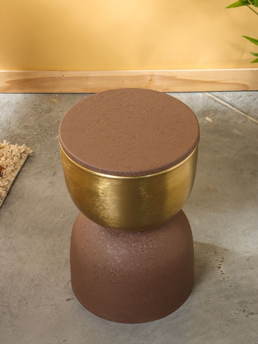 Столик кофейный «Кофе с золотом», 30×30×45 см