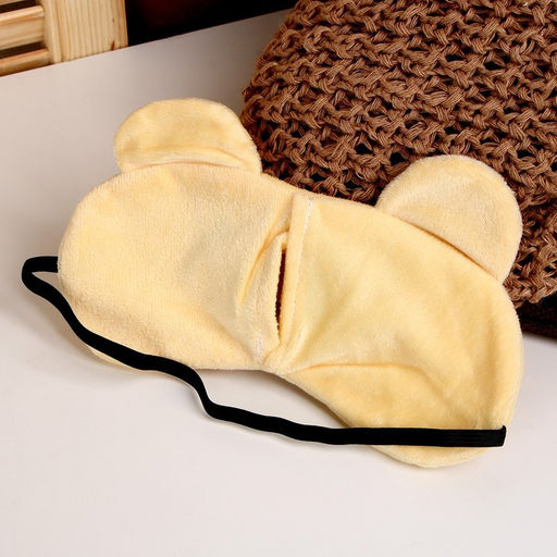 Подушка для путешествий на шею Мишка, с маской для сна - Simaland фото 10