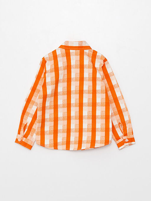 Ekose Uzun Kollu Erkek ?ocuk G?mlek - Waikiki фото 2