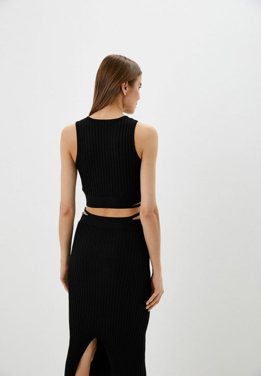 Укороченный топ с декоративными пряжками - Incity фото 13