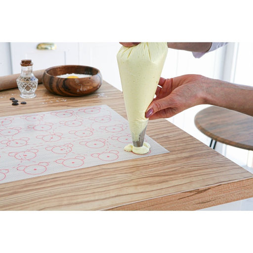 Силиконовый коврик армированный «Макарон.Ушки», 42×29.5 см