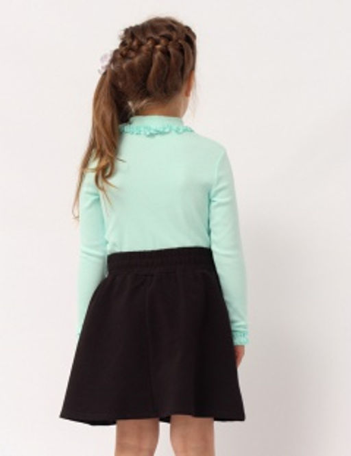 CRB wear/CWKG 63185-38 Водолазка для девочки,ментоловый/Ex.Cherubino  фото 2