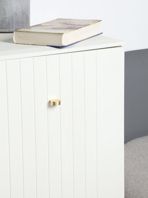 Ручка-кнопка CAPPIO RK147, d=26 мм, цвет сатиновое золото, 8 шт.