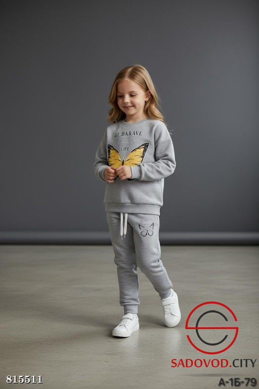 Костюм для девочки с бабочкой