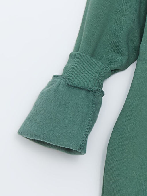 Bisiklet Yaka Bask?l? Erkek ?ocuk Sweatshirt - Waikiki фото 2