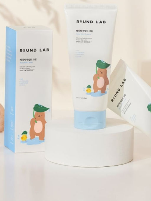 ROUND LAB Барьерный детский крем с пантенолом / Baby Mild Cream, 200 мл