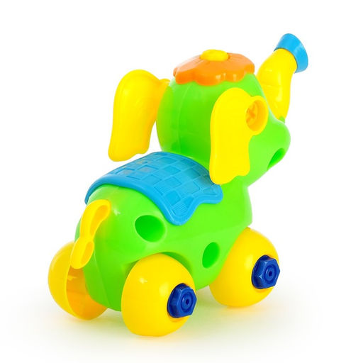 Конструктор винтовой Слонёнок, 28 деталей, цвета МИКС - Simaland фото 3