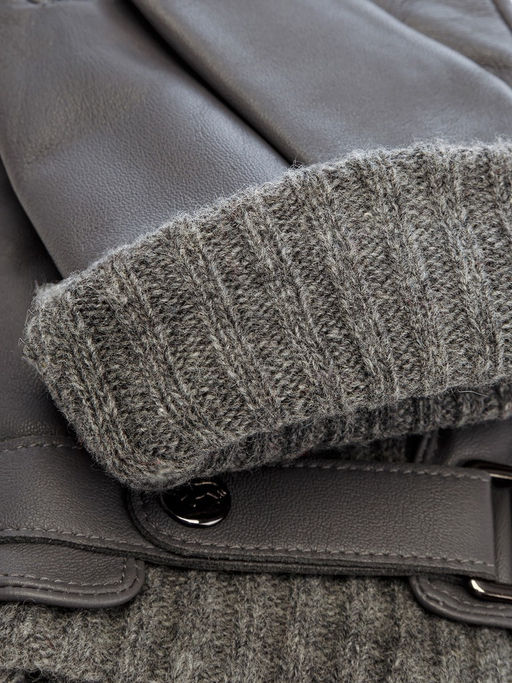 Перчатки муж п/ш LB-0981M d.grey/grey - Labbra фото 4