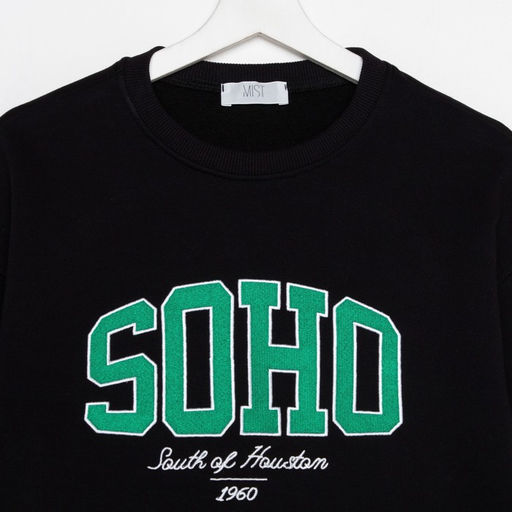 Костюм женский (джемпер, брюки) MIST Soho, размер 40-42, чёрный