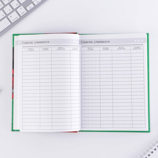 Ежедневник Ежедневник учителя, твёрдая обложка картон 7БЦ, формат А5, 160 листов - Artfox фото 7