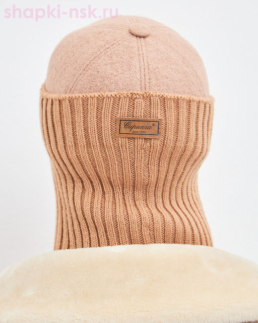 639-K-Д Комплект женский (бейсболка+снуд) (56-58)