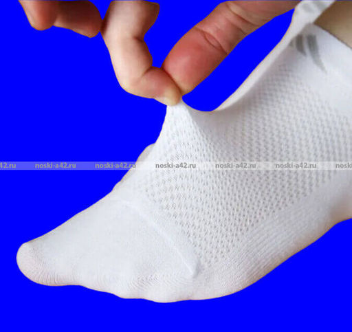 Цена за 5 пар.5 ПАР - ЮстаТекс носки женские 2с19 спортивные сетка укороченные Ассорти - 5 ПАР