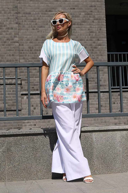 Блузка М2-4084 - Wisell фото 6