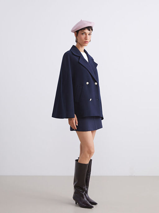 Kruvaze Yaka Kad?n Ka?e Pan?o