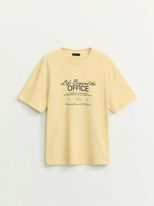 Футболка с принтом на груди / Zarina фото 8