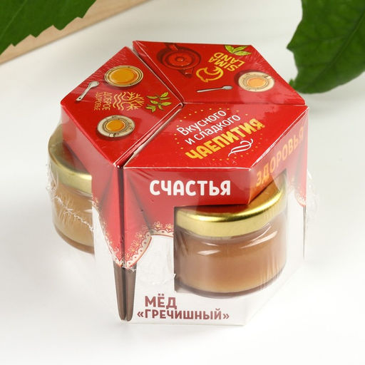 Набор Вкусного и сладкого чаепития: мёд разнотравье, мёд гречишный, мёд таёжный, 3 шт. х 30 г. - Simaland фото 6