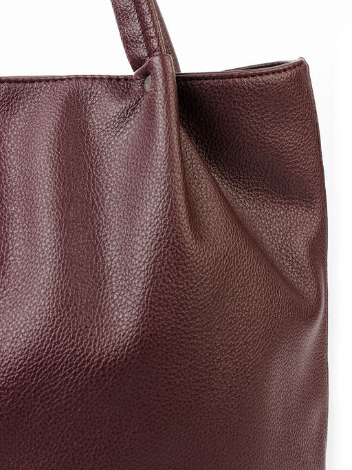 LACCOMA сумка Флоренция-Y2005-бордовый эко кожа хлопок