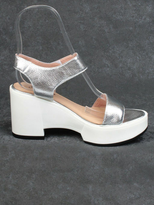 08-QL6989-1B WHITE Босоножки женские (натуральная кожа) - Фабричный китай фото 10