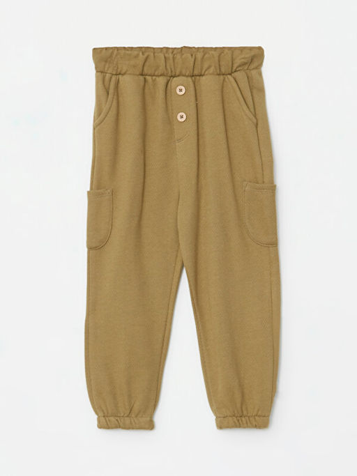 Beli Lastikli Basic Erkek Bebek Pantolon