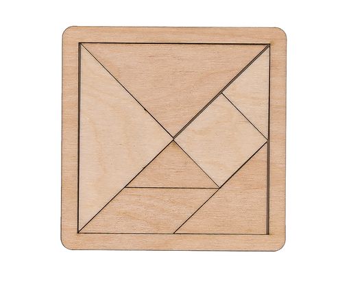 Мировая головоломка Танграм (из фанеры) - Smiledecor фото 4