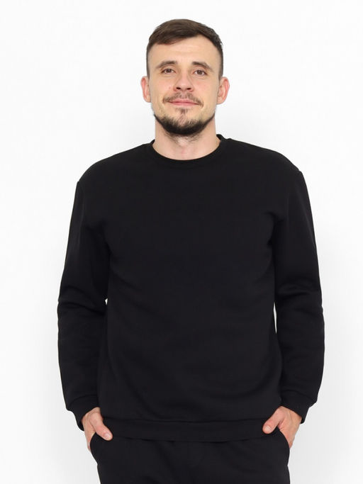 CRB wear/CWXM 60307-22 Толстовка мужская,чёрный/Ex.Cherubino