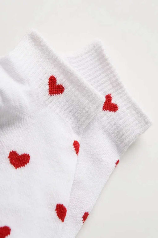 Носки детские Berchelli Любимка набор 3 пары с сердечками из хлопка с полиамидом  фото 10