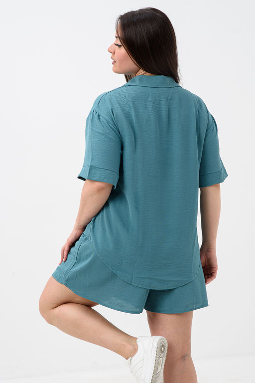 Комплект (рубашка+шорты) с печатью 52469