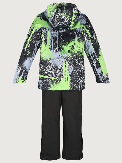 Костюм 7з1925 салат/черный