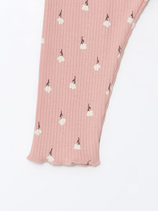 Beli Lastikli Bask?l? K?z Bebek Tayt - Waikiki фото 2