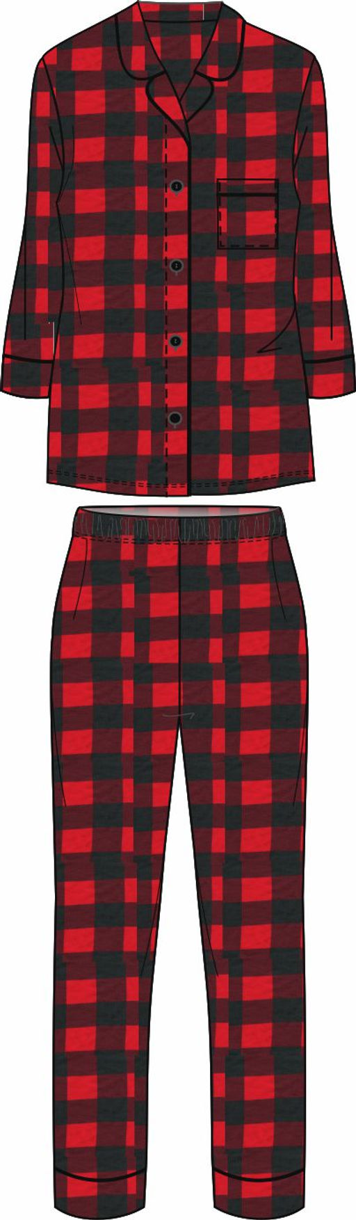 ПИЖАМА ЖЕНСКАЯ арт. 1901W-80086.4H-056