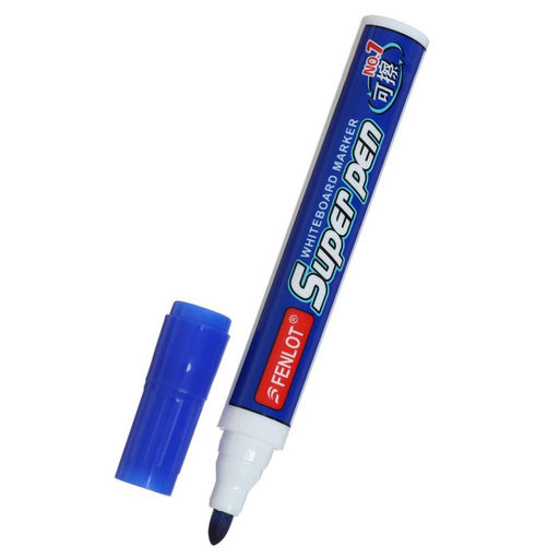 Цена за 10 шт. Маркер для магнитно-маркерной доски, круг, 2,8 мм, синий - Simaland фото 7