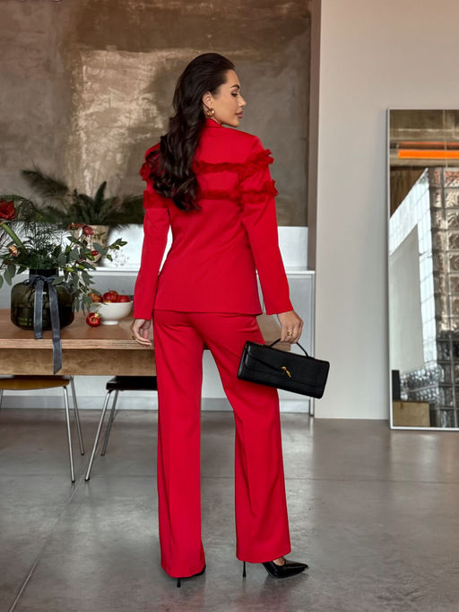 Костюм AURA 9275-164 красный