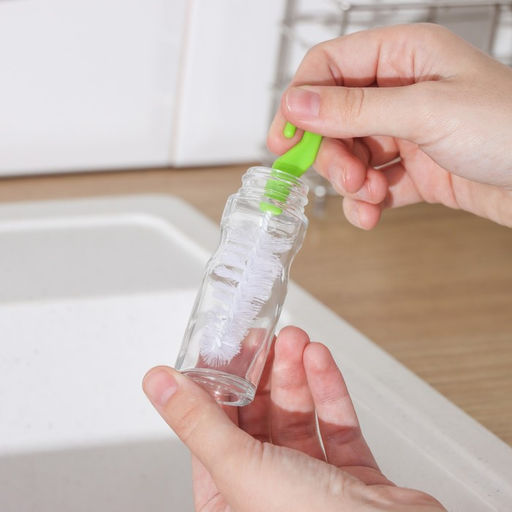 Ёршик для посуды Доляна, 2 шт.: 25×6 см, 12×2 см, МИКС