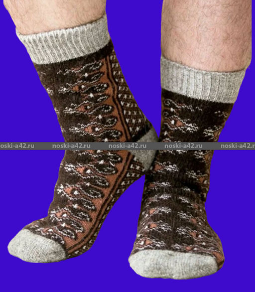 Цена за 5 пар. 5 ПАР - Носки мужские шерстяные 25 - For you фото 4