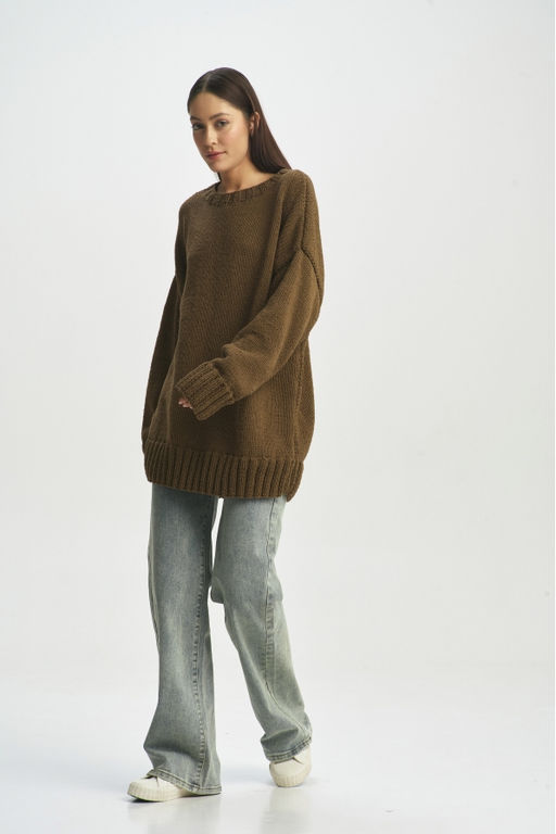 Джемпер Hand made Brown - Erist store фото 3