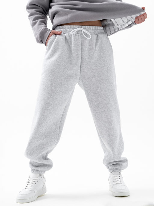 Брюки муж.арт.1157-1,серый меланж