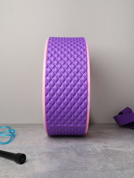 Колесо для йоги и пилатеса массажное 30Х10 / MYW-30VP / фиолетовый / уп10 - Галеонтрейд фото 12
