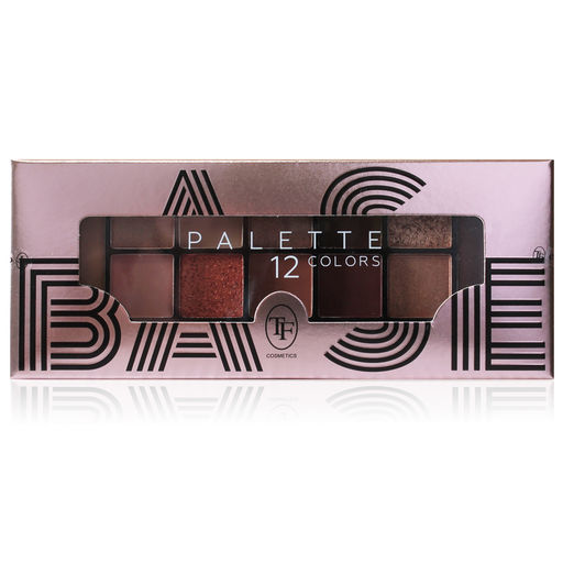 TF Палетка теней для век 12-ти цветная BASE PALETTE тон 03 красно-коричневый CTE41