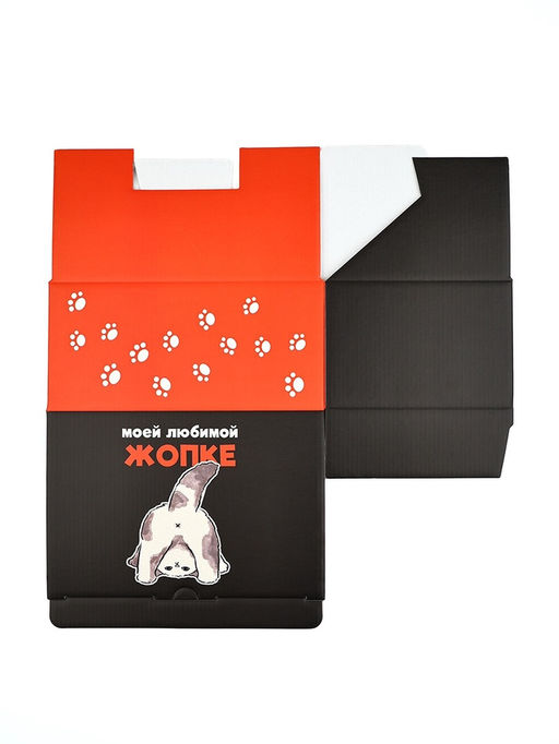 Коробка?пенал Забавный котик, 22?15?10 см - Дарите счастье фото 5