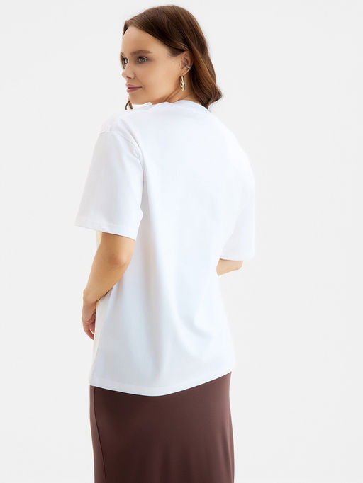 Футболка женская MIST Gold, размер 50, белая