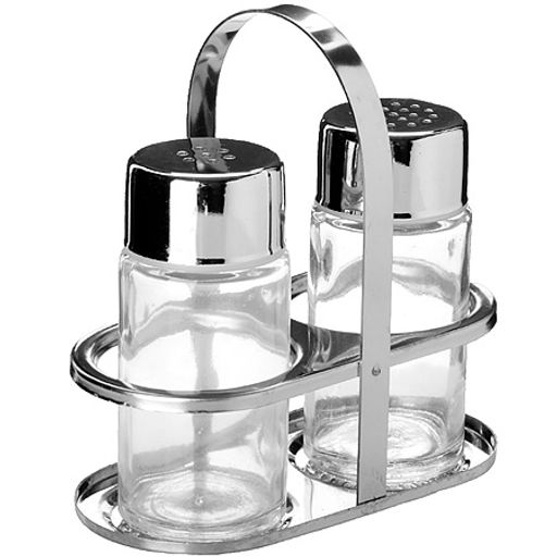 40493 Набор для специй на подставке 3 пр стекло/нерж MB (х96) - Mayer&boch фото 2