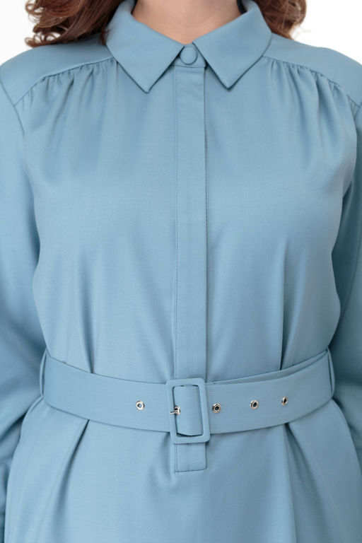 Платье ANELLI 772 голубой  фото 4